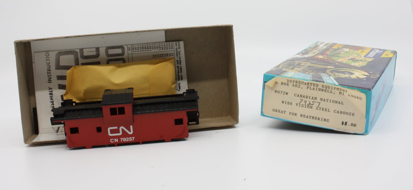 Athearn 072w HO Canadian National Wide Vision Steel Caboose