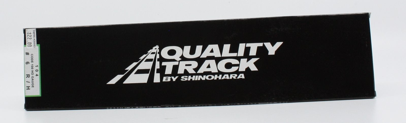 Shinohara Track 104 HO Code 100 Nickel Silver #6 RH Turnout Switch Track