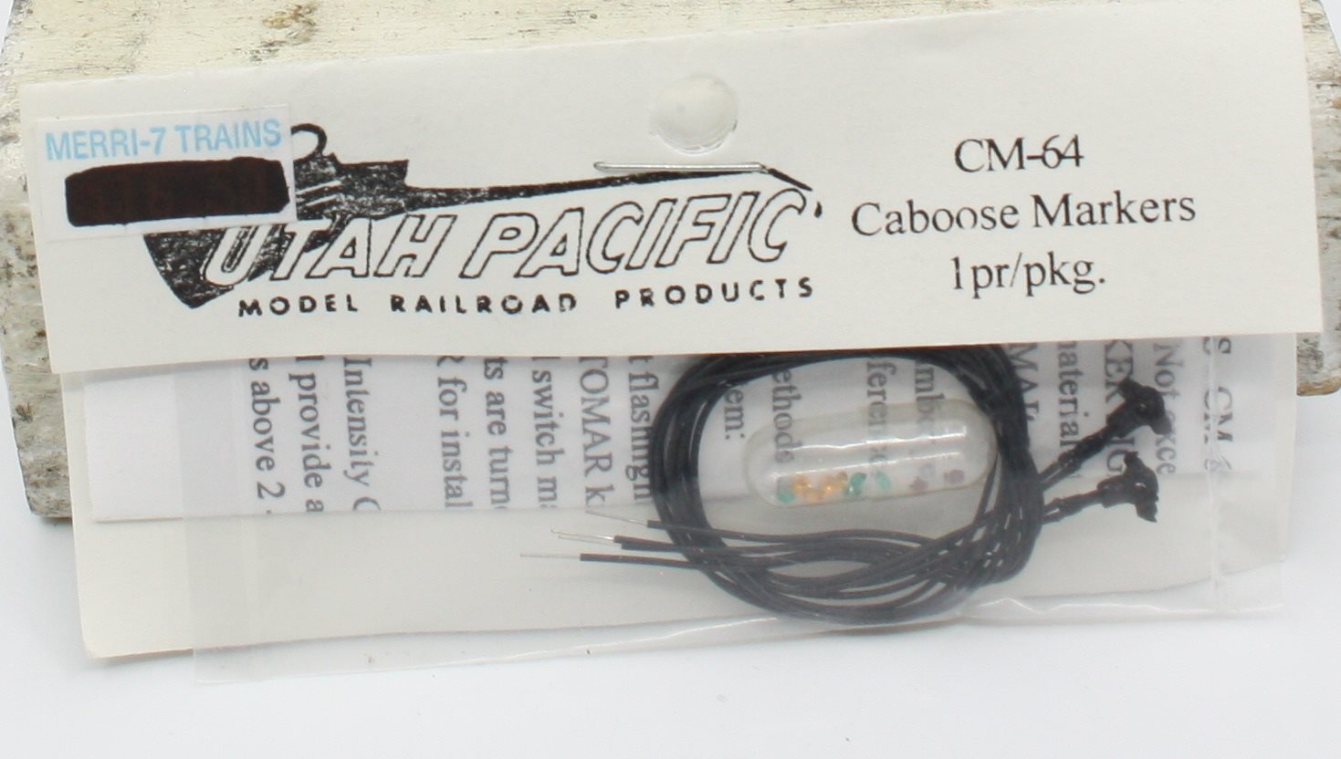 Utah Pacific Models RR Product CM-64 HO Caboose Markers
