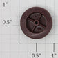 Kusan KS-31R Red Plastic Wheel