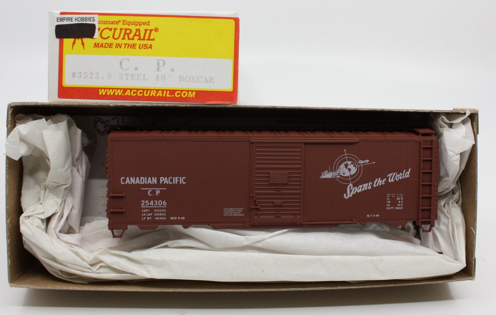 Accurail 3523 Canadian Pacific 40