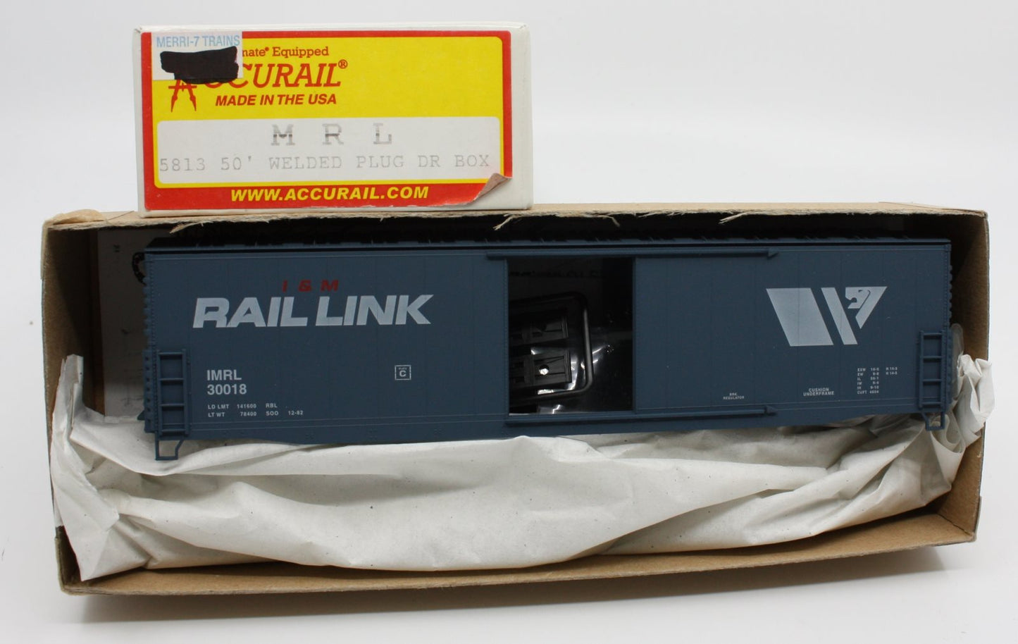 Accurail 5813 50' Welded pd box MRL