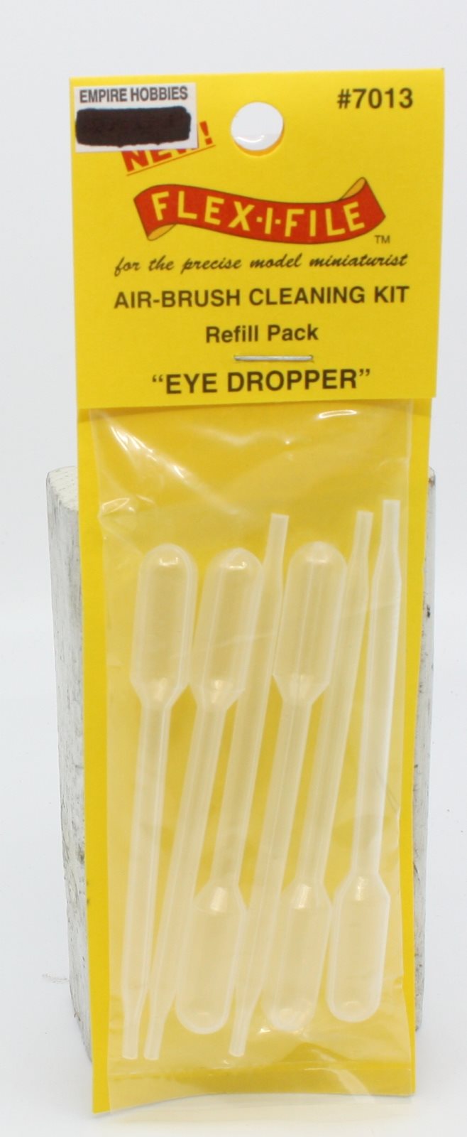 Flex-I-File 7013 Plastic Eye Droppers (Pack of 6)