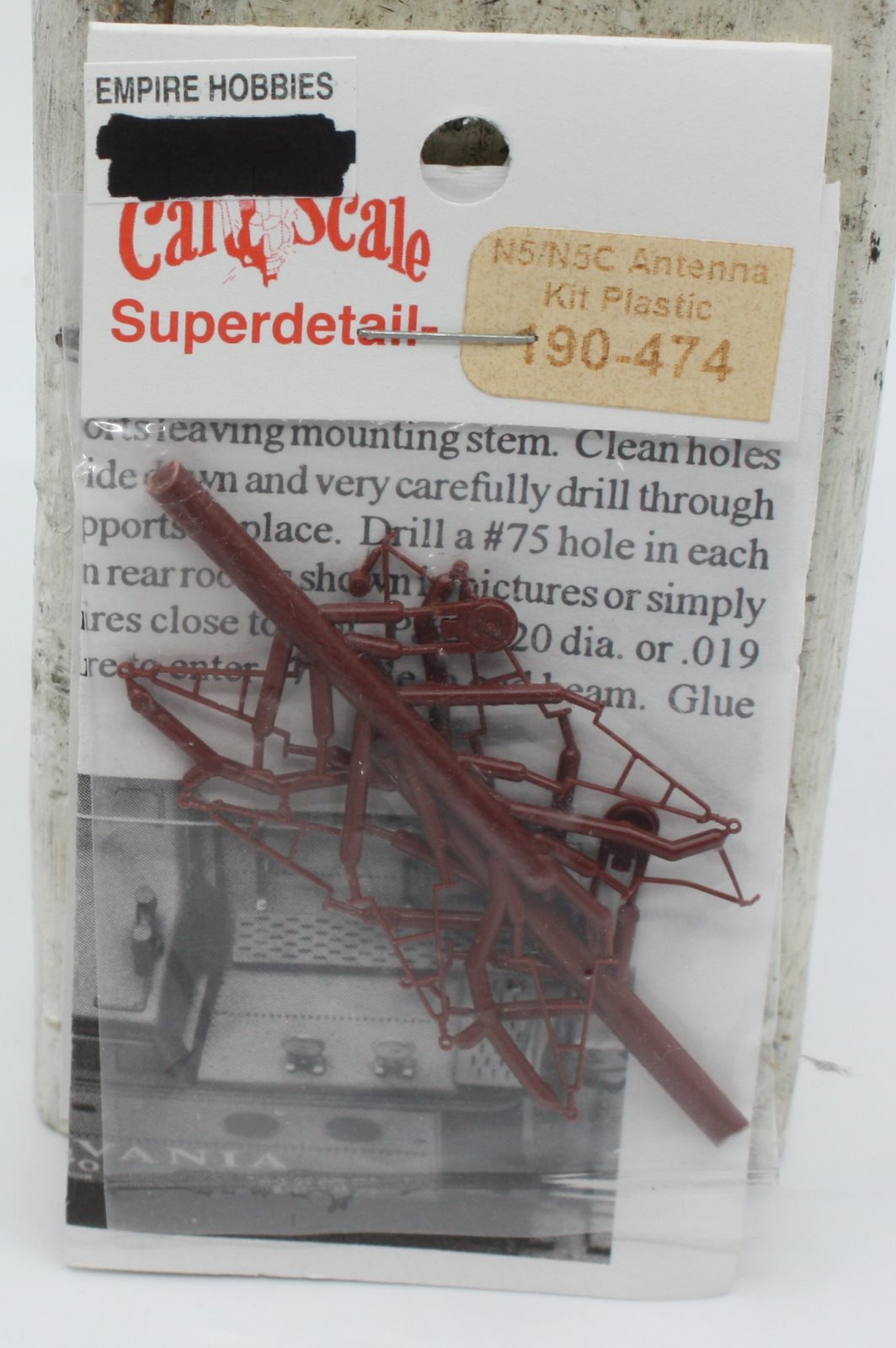 Cal Scale 190-474 HO N5/N5C Antenna Kit Plastic