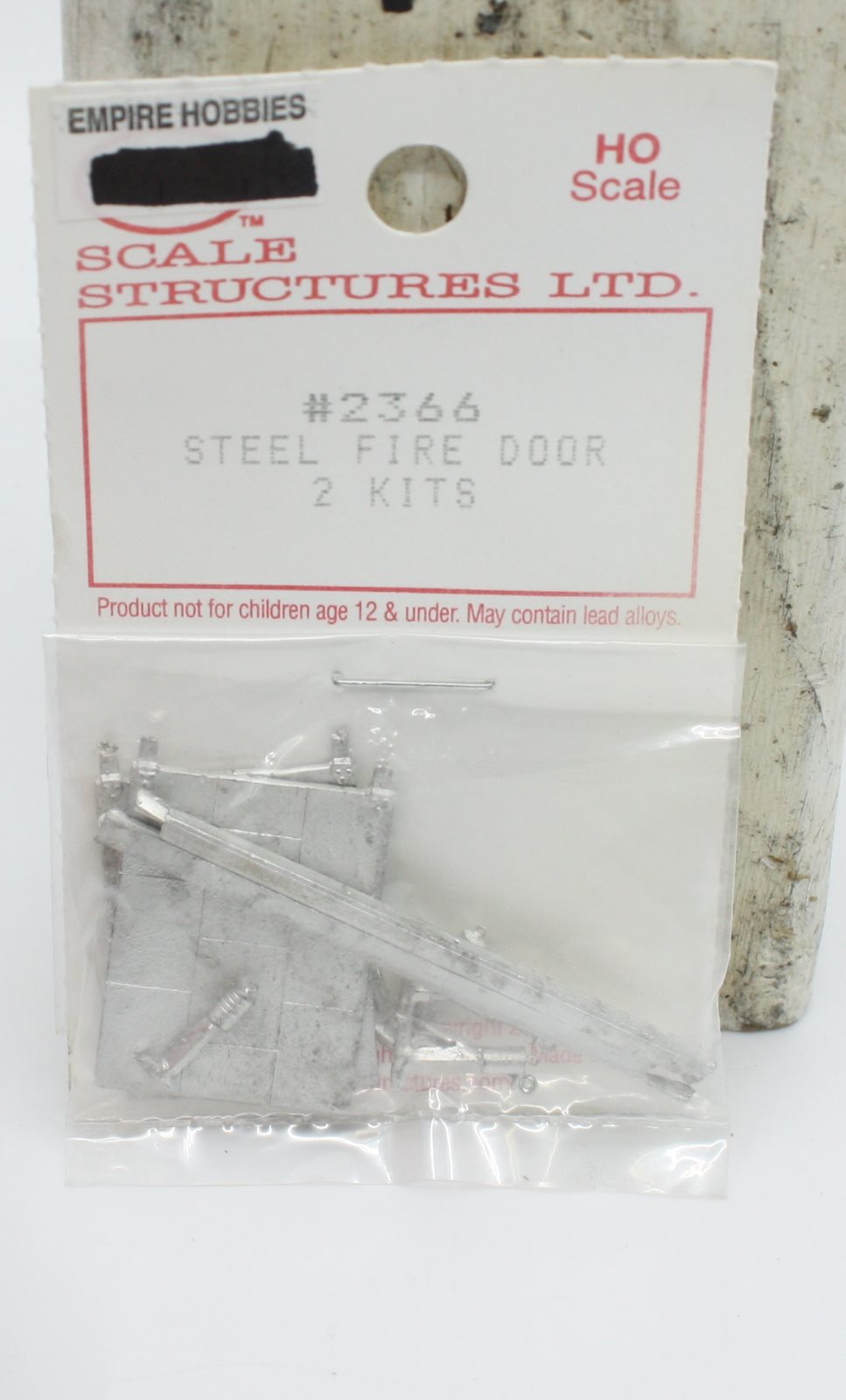 Scale Structures 2366 HO Steel Fire Door Kit (Pack of 2)
