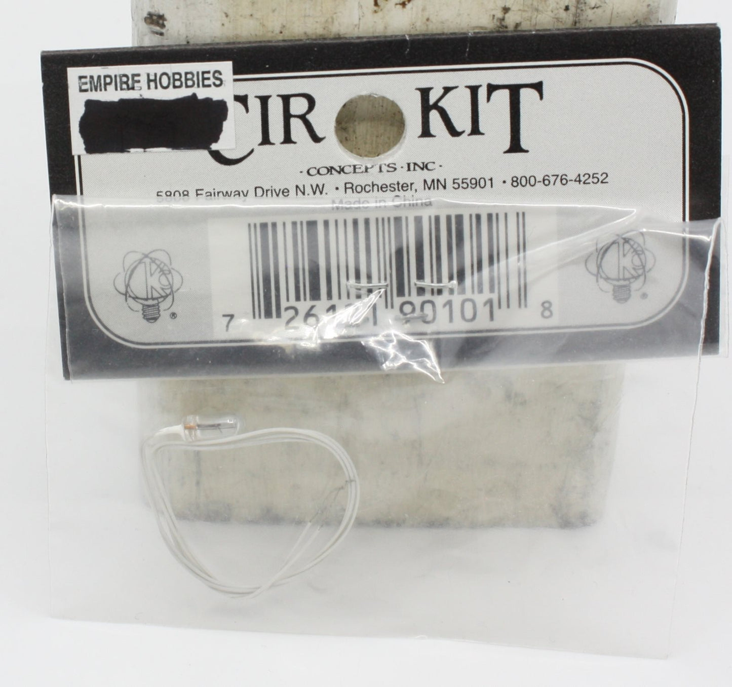 Cir-Kit Concepts 101011 12 Volt Clear GOW Light Bulb w/White Wire
