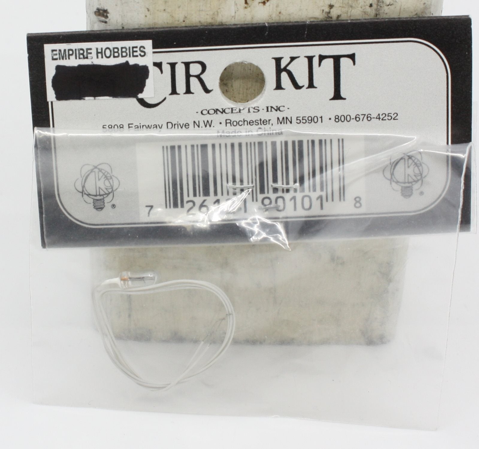 Cir-Kit Concepts 101011 12 Volt Clear GOW Light Bulb w/White Wire