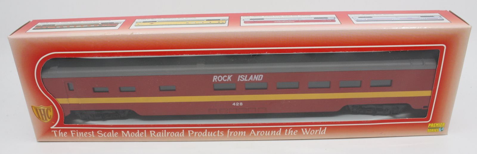 IHC 48243 HO Gauge Rock Island P.S. Smooth Side Observation Car #434