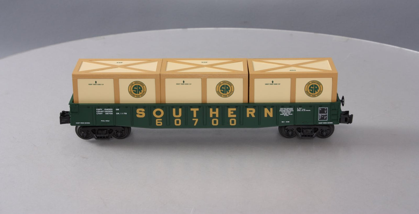 MTH 30-72093 O Gauge Southern Gondola #60700 with Crates