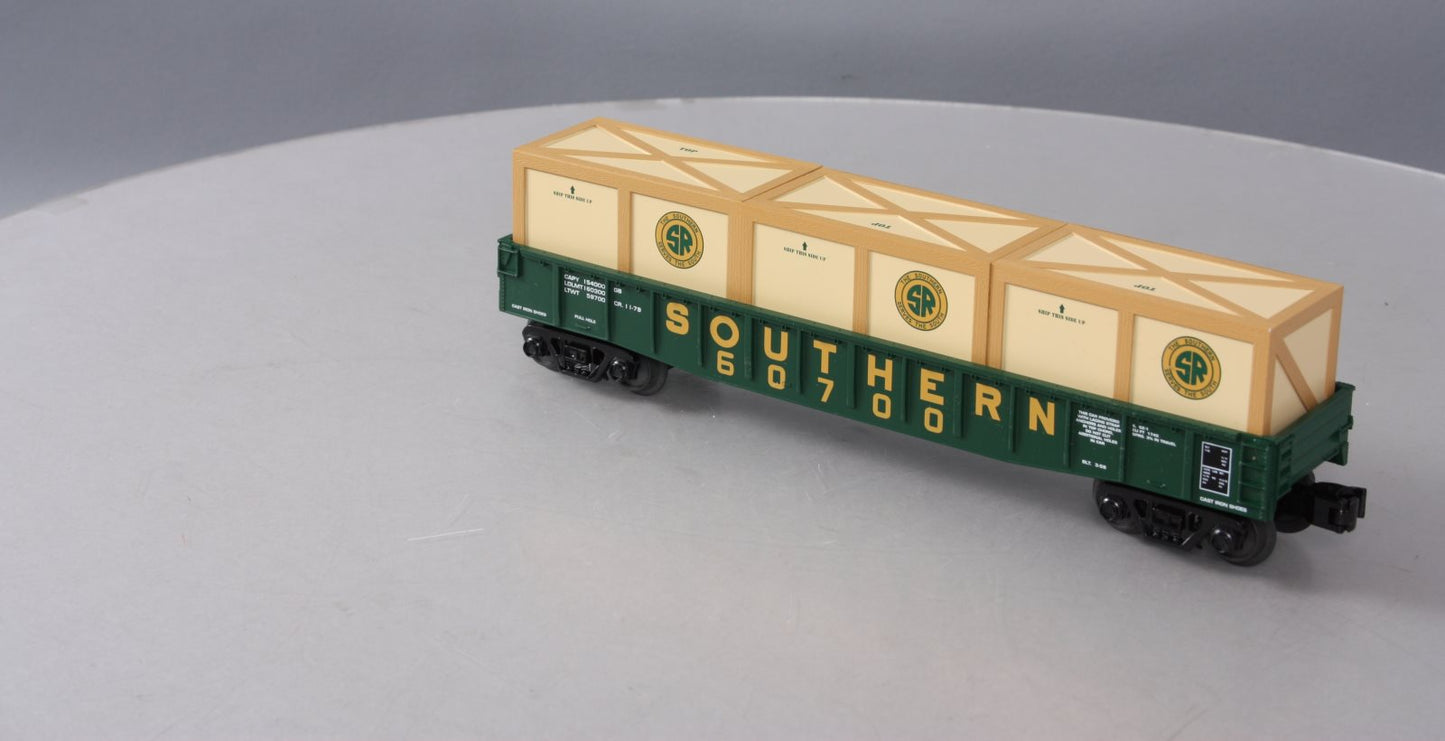 MTH 30-72093 O Gauge Southern Gondola #60700 with Crates
