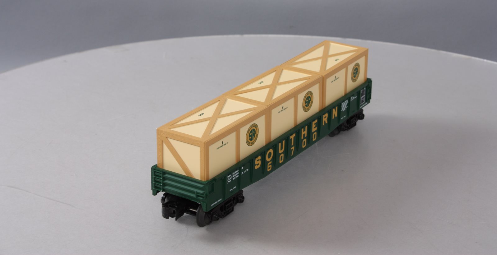 MTH 30-72093 O Gauge Southern Gondola #60700 with Crates