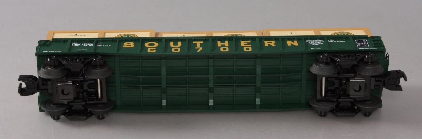 MTH 30-72093 O Gauge Southern Gondola #60700 with Crates