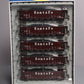 Athearn 94644 HO Scale Santa Fe Ortner 5-Bay Rapid Discharge Hopper (Pack of 5)