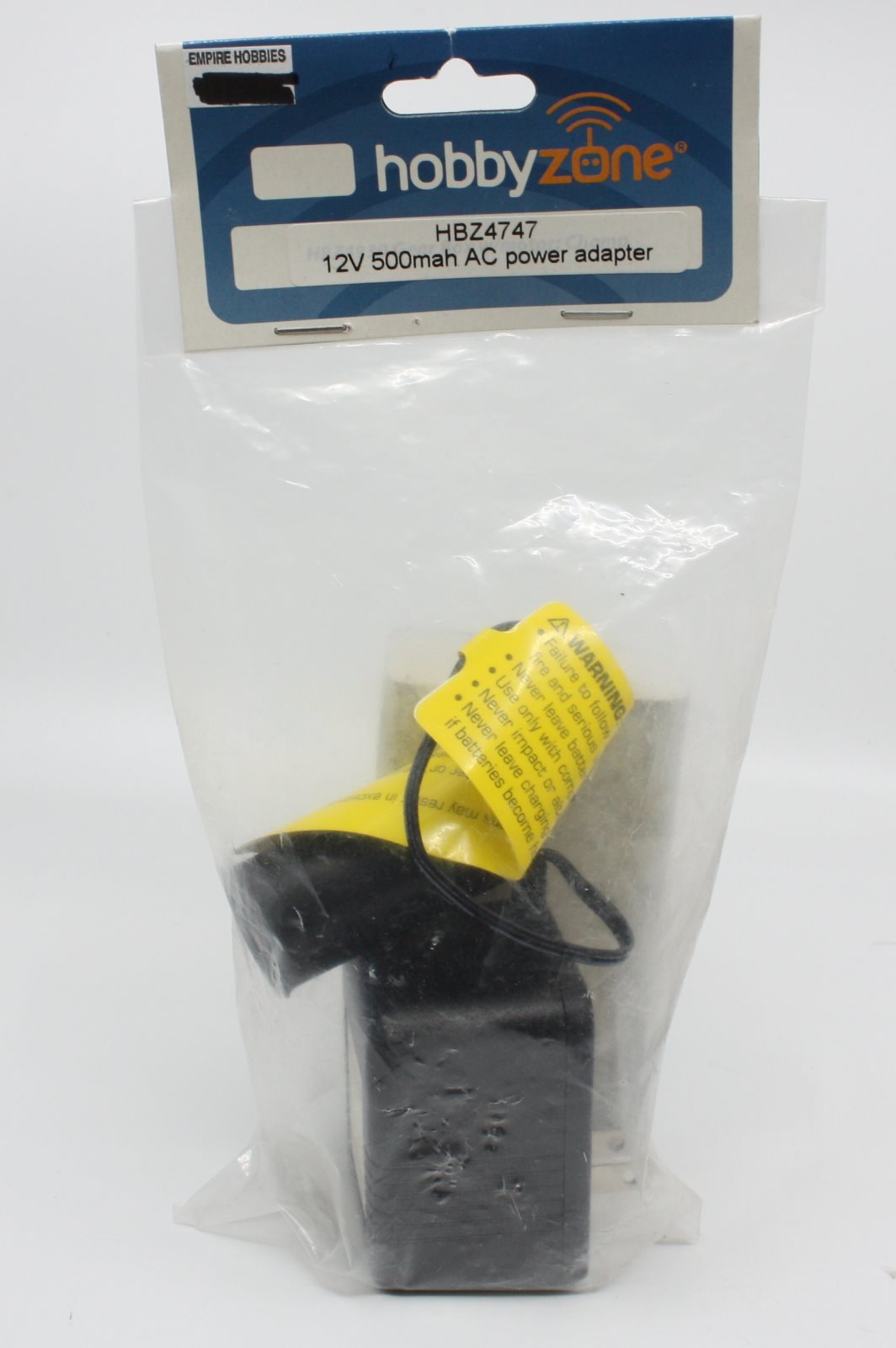 HobbyZone 4747 12V 500mAh AC Power Supply Adapter