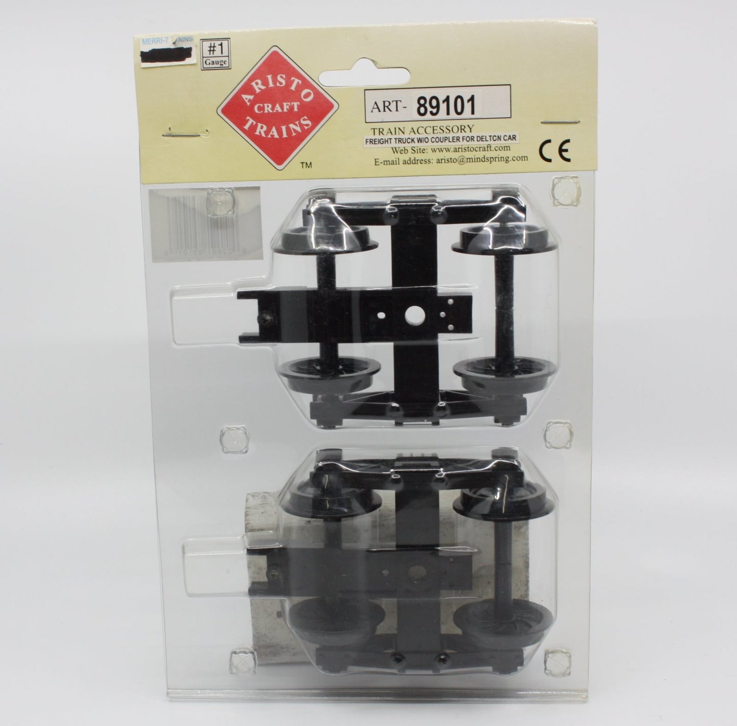Aristo-Craft 89101 Freight Truck W/ Coupler For Delton Car (Set of 2)