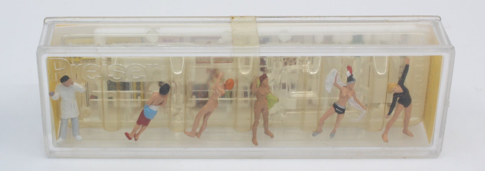 Preiser 0108 HO Bathing Nudes Figures (Set of 6)