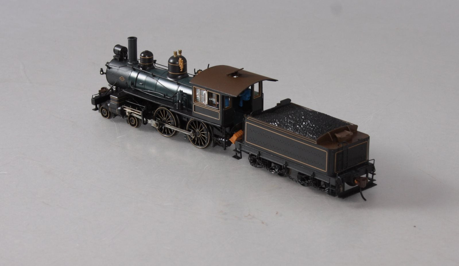 Bachmann 83409 HO Unlettered Modern American Richmond 4-4-0 Steam Loco w/DCC