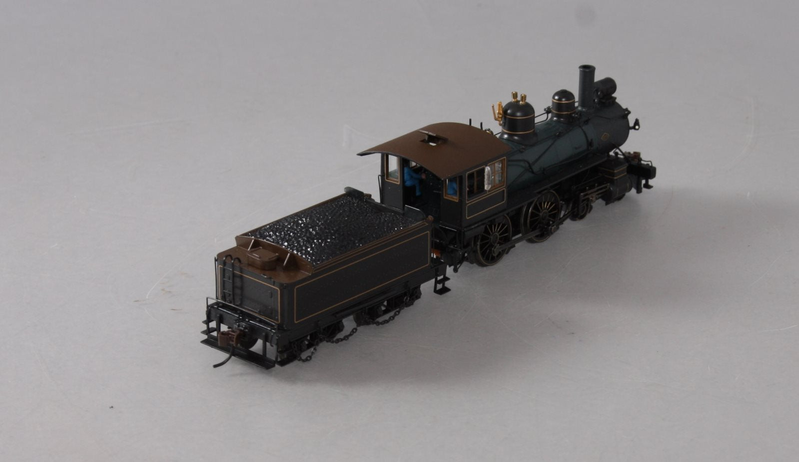 Bachmann 83409 HO Unlettered Modern American Richmond 4-4-0 Steam Loco w/DCC