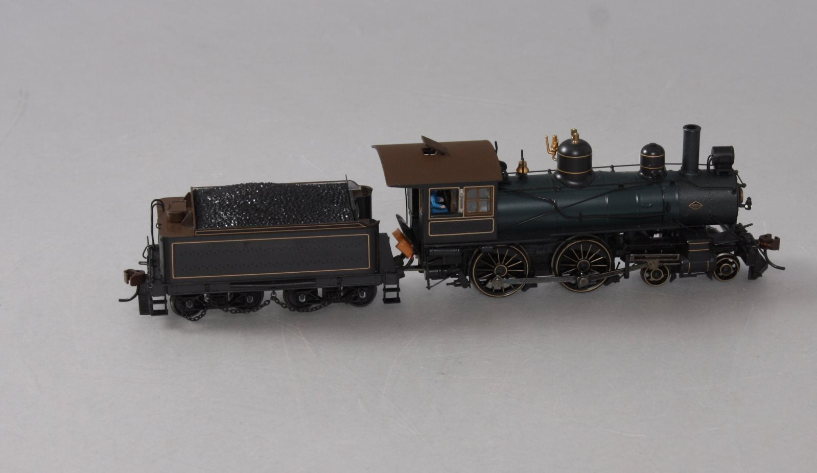 Bachmann 83409 HO Unlettered Modern American Richmond 4-4-0 Steam Loco w/DCC
