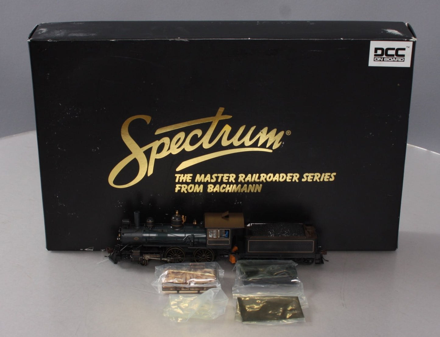 Bachmann 83409 HO Unlettered Modern American Richmond 4-4-0 Steam Loco w/DCC