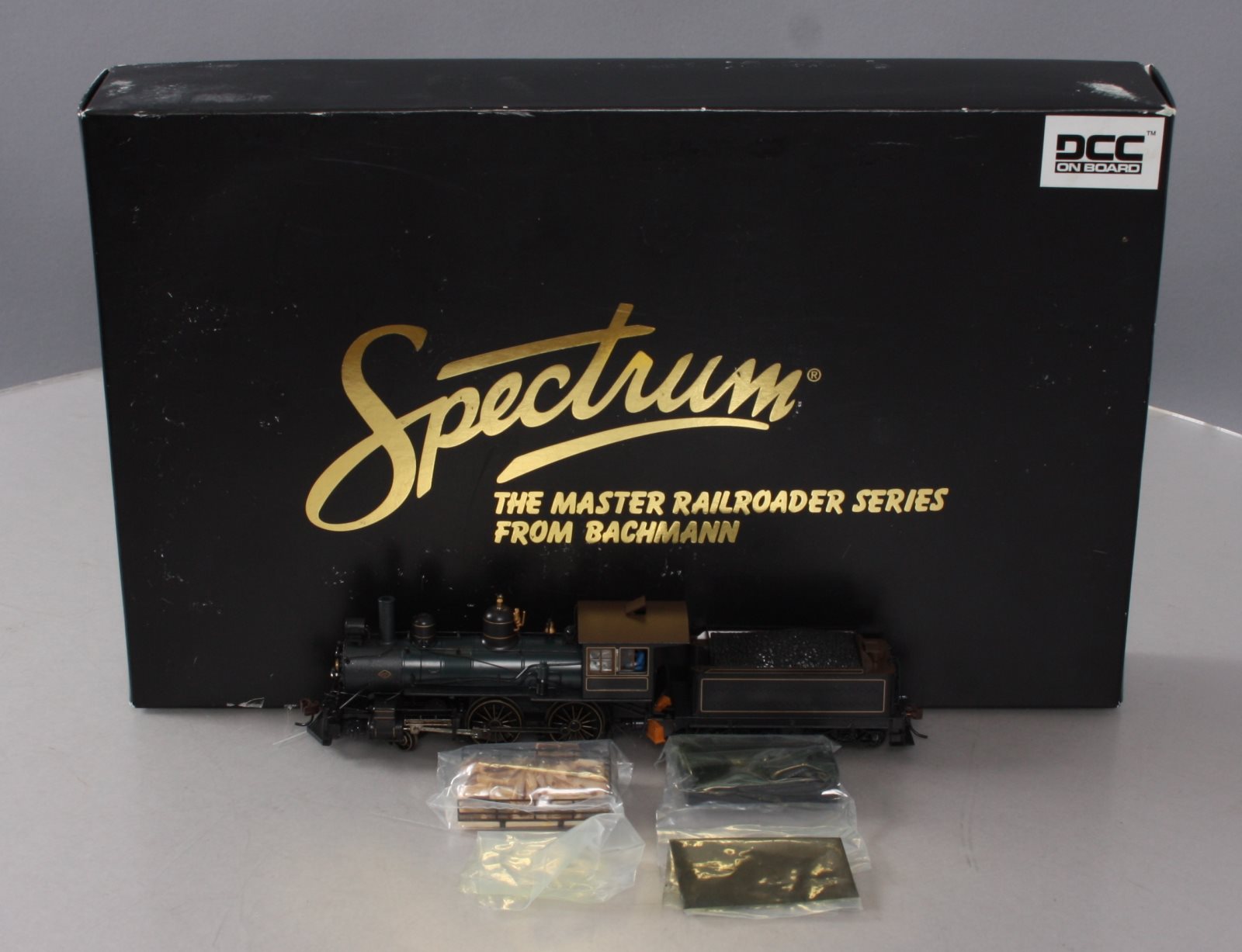 Bachmann 83409 HO Unlettered Modern American Richmond 4-4-0 Steam Loco w/DCC