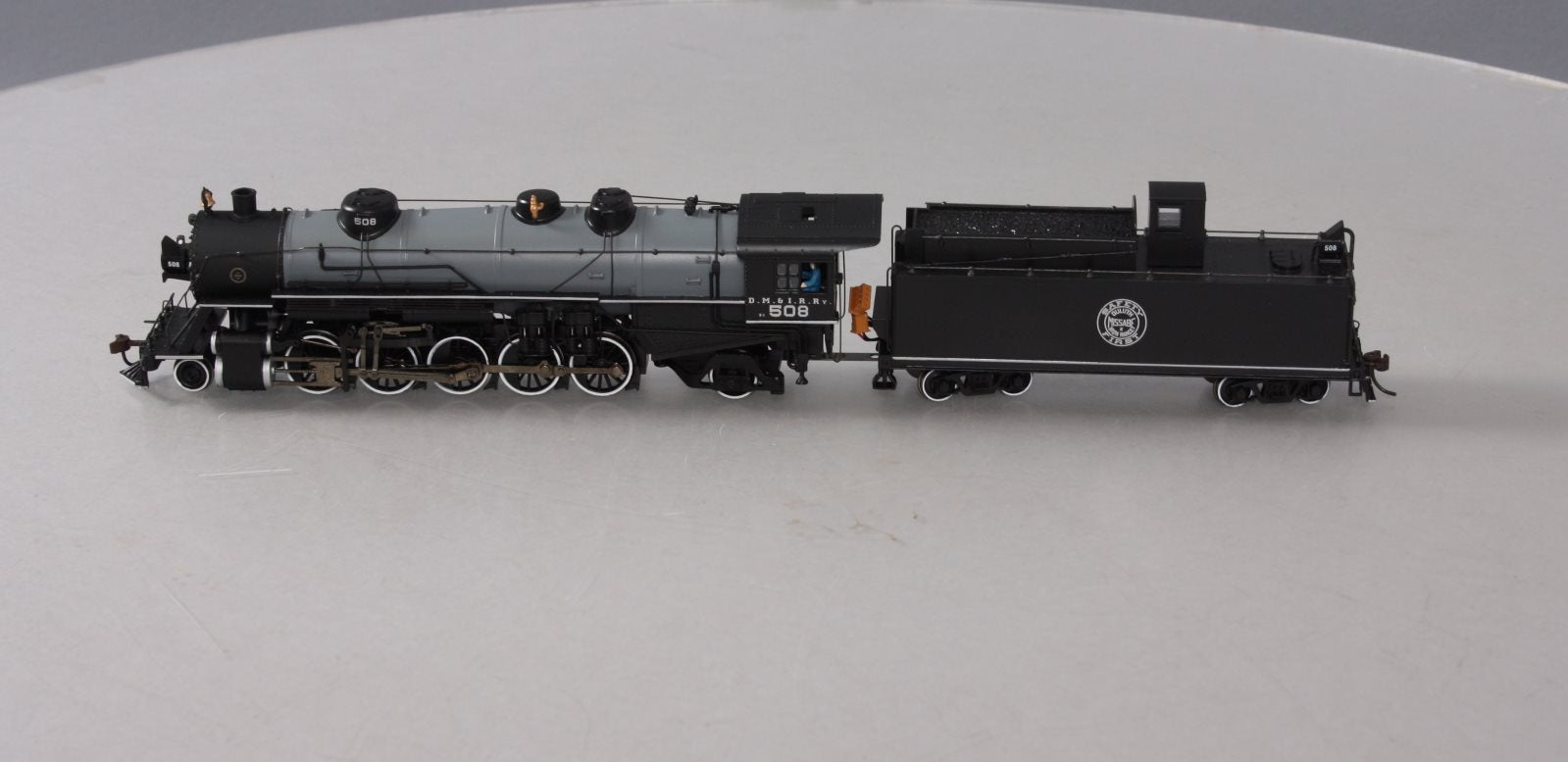 Bachmann 83306 HO DM&IR USRA Light 2-10-2 Steam Locomotive w/DCC #508