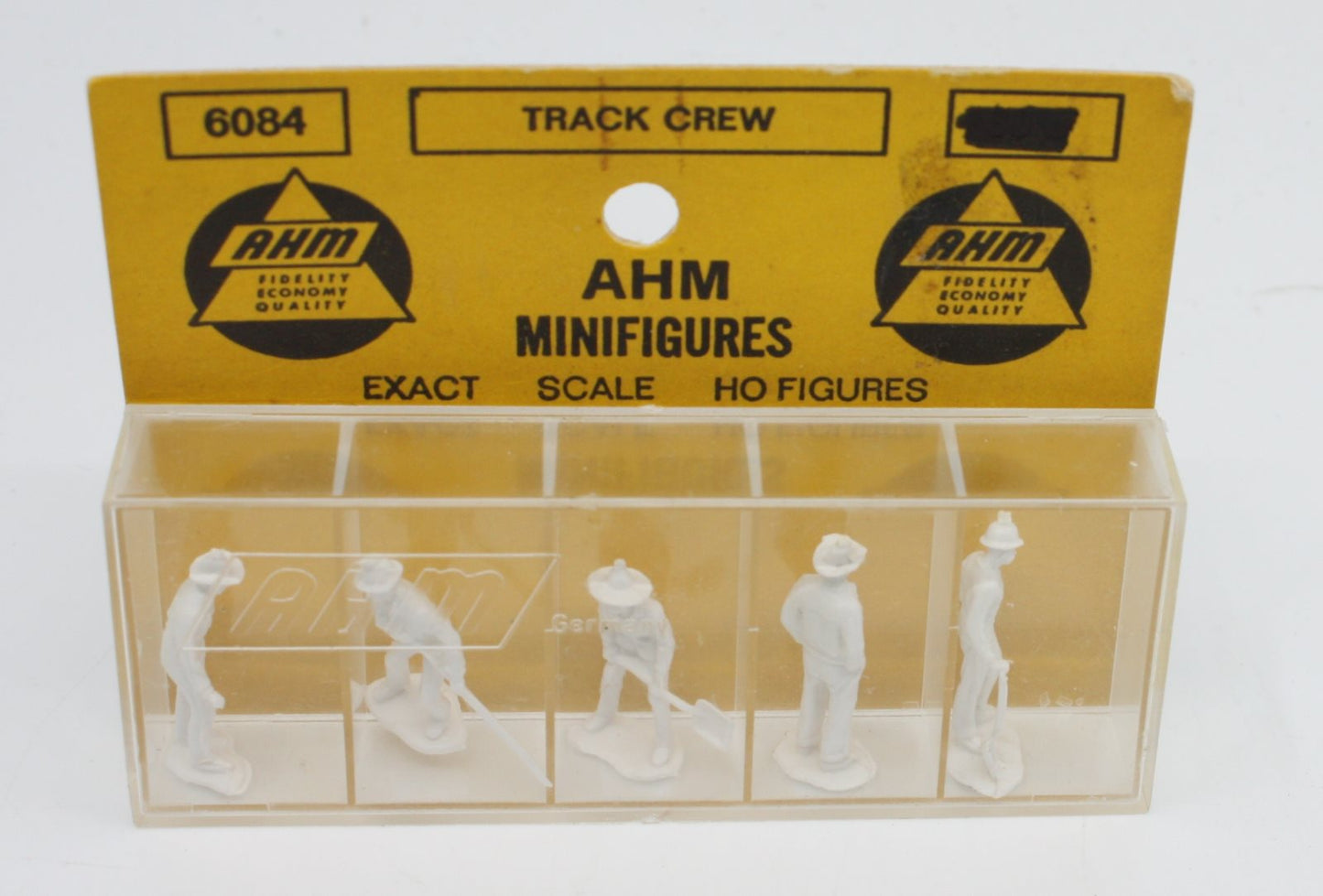 AHM 6084 HO Mini Figures Track Crew Unpainted
