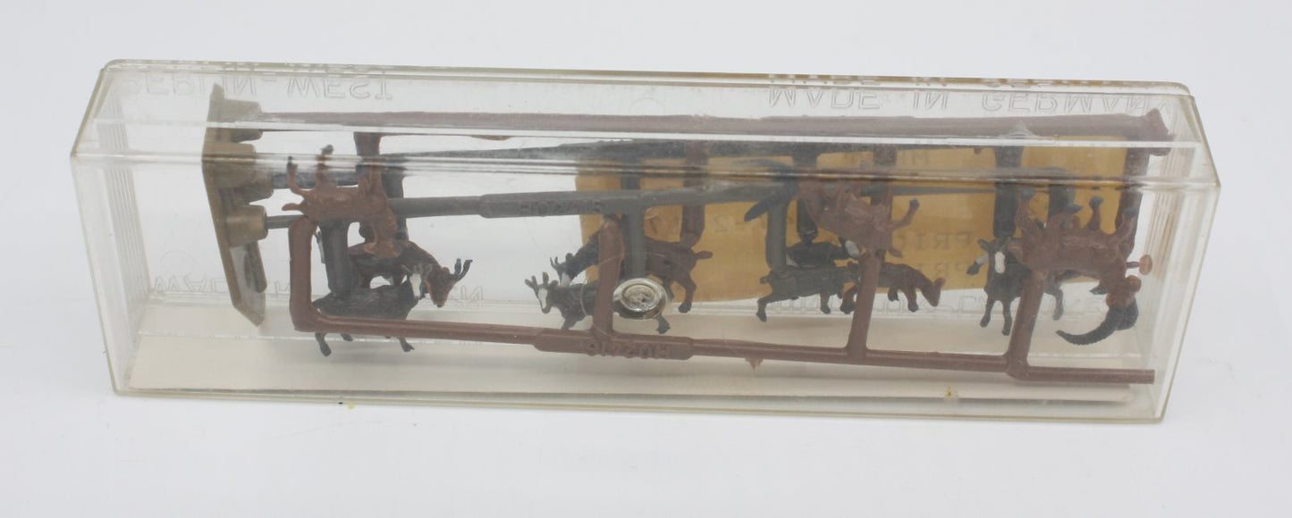 Merten 2417 HO Mountain Goat Figures (Set of 16)
