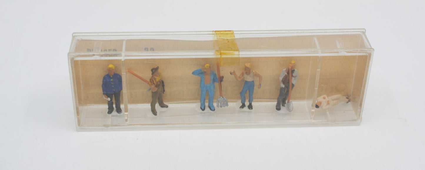 Preiser 32 HO Working People Figures (Set of 6)