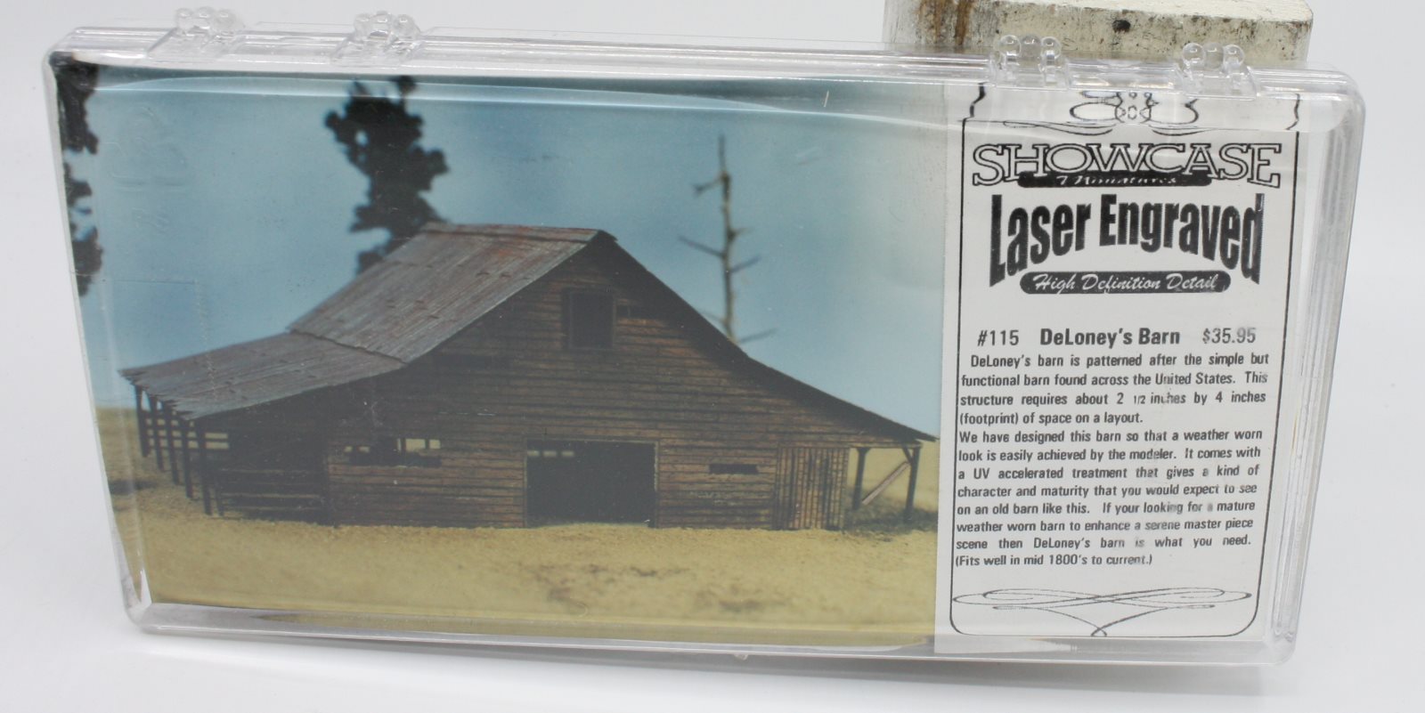 Showcase Miniatures 115 N Deloney's Barn Building Kit