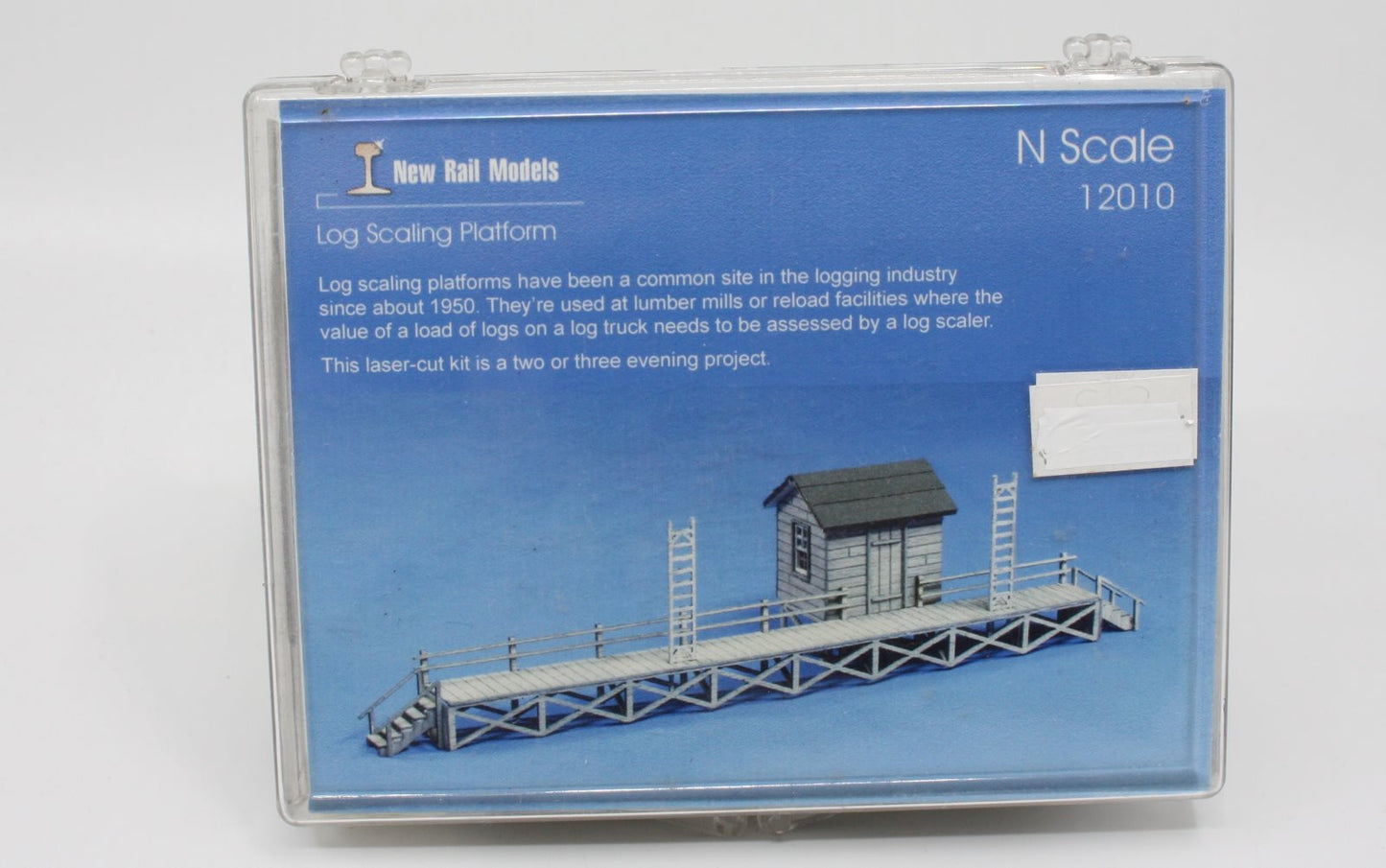 New Rail Models 12010 N Scale Log Scaling Platform