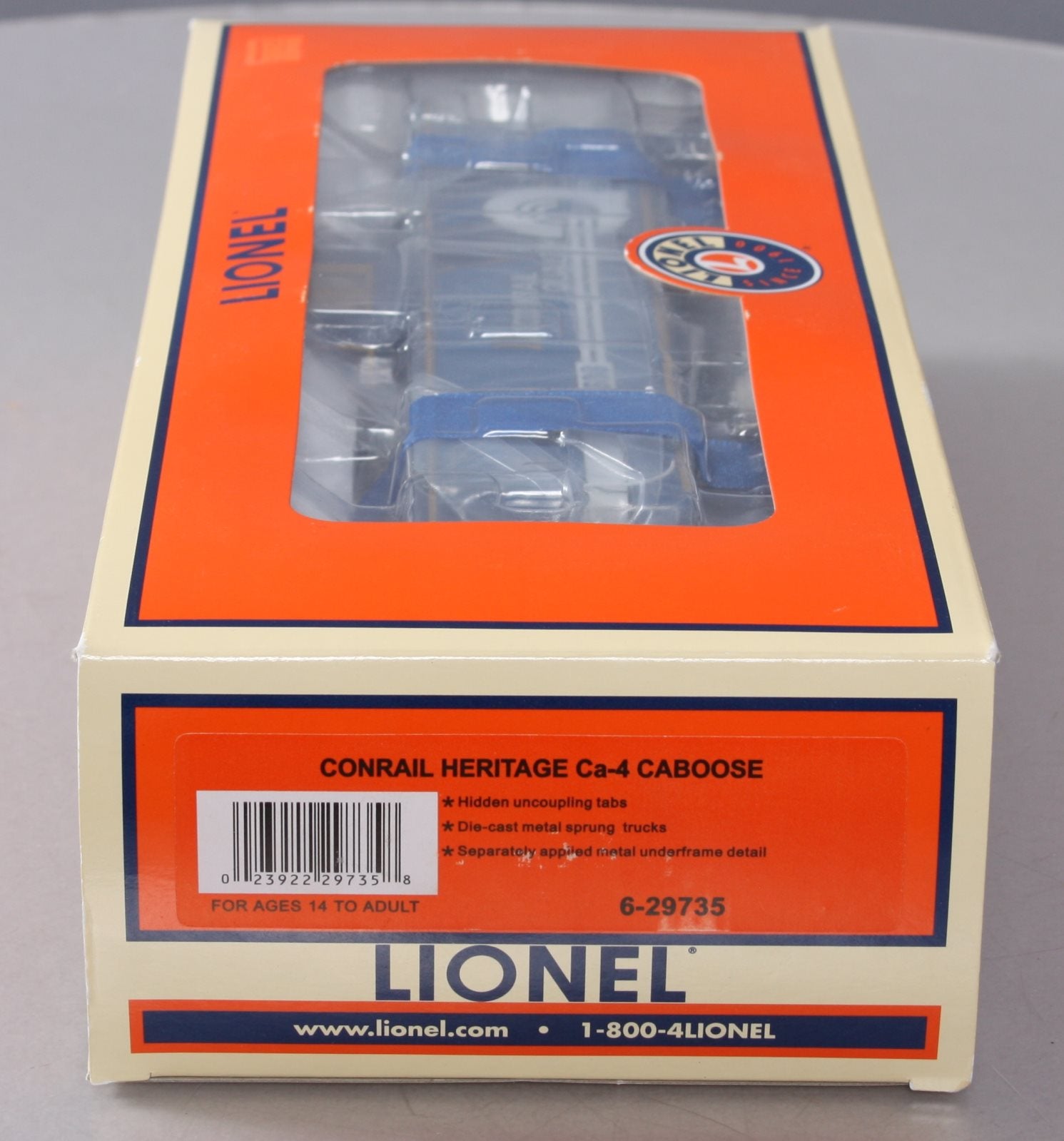 Lionel 6-29735 O Gauge Conrail Ca-4 Heritage Caboose #34508