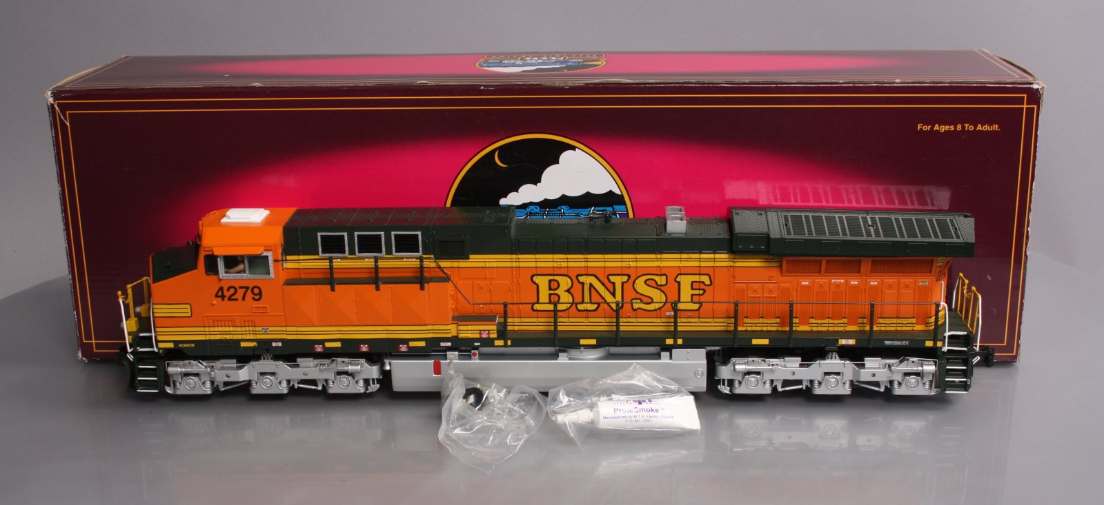 MTH 20-2832-1 BNSF AC6000 Diesel Engine w/PS2 #4279