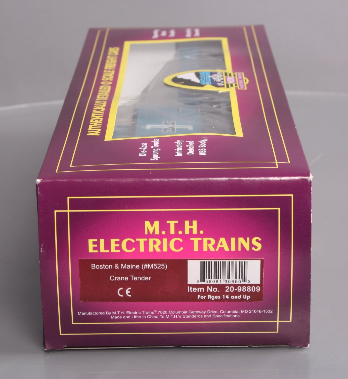 MTH 20-98809 O B&M Crane Tender