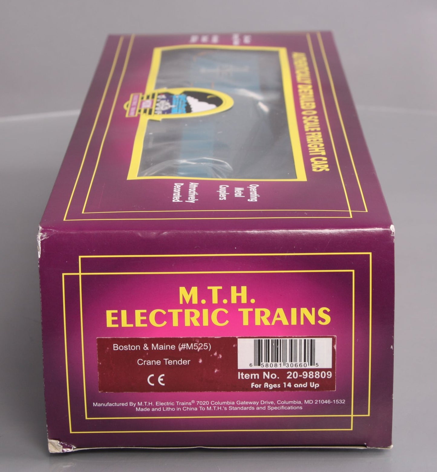 MTH 20-98809 O B&M Crane Tender