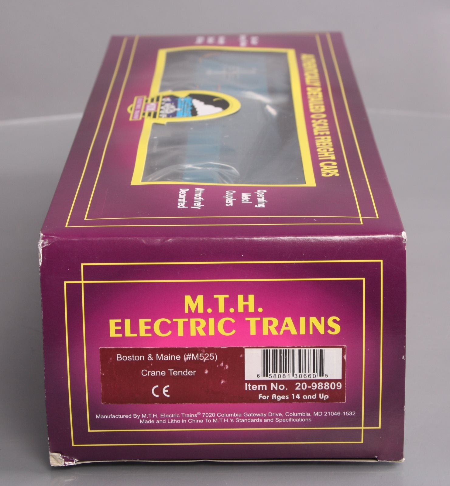 MTH 20-98809 O B&M Crane Tender
