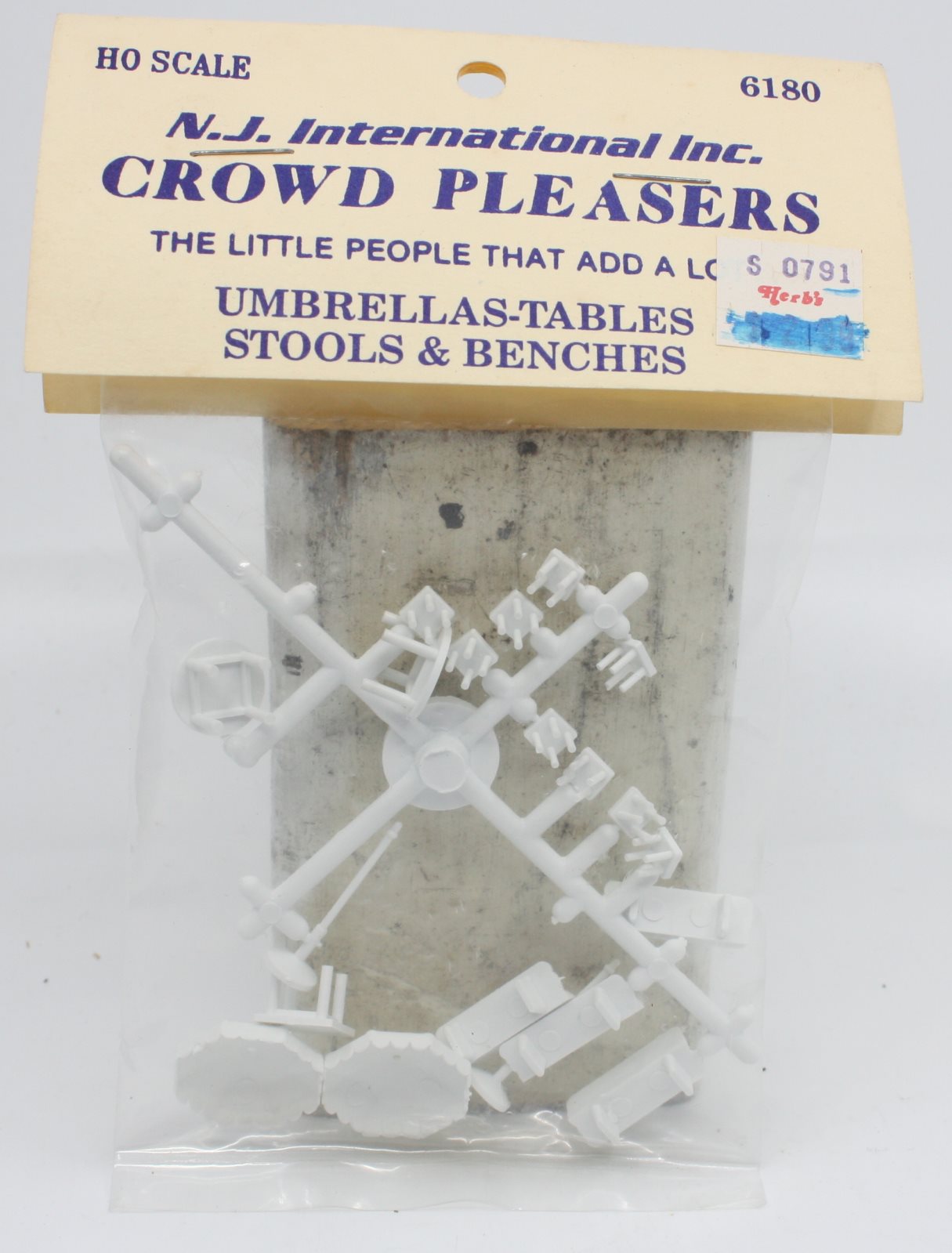 NJ International 6180 HO Umbrellas - Tables Stools And benches