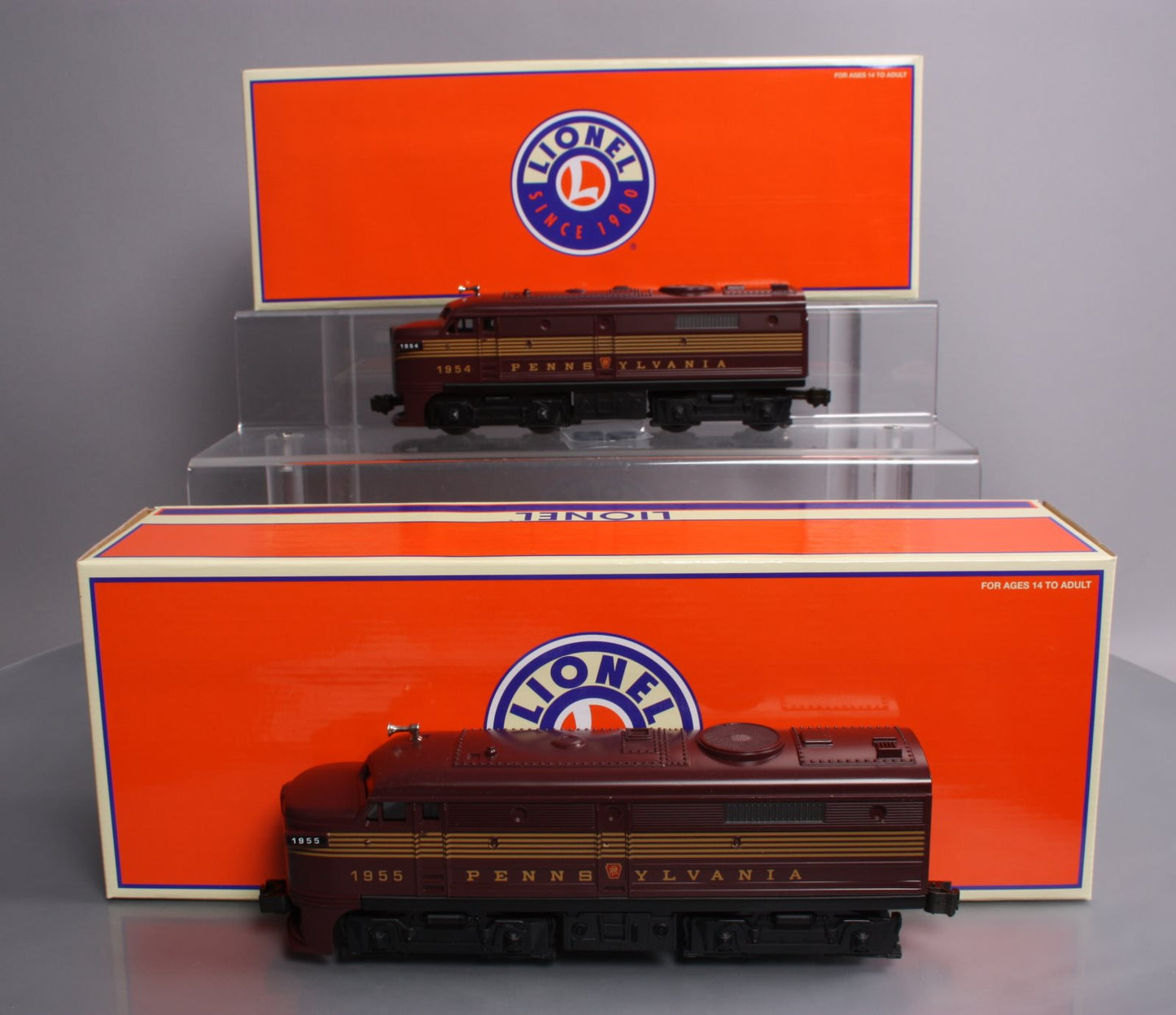 Lionel 6-38210 Pennsylvania Alco AA Diesel Locomotive Set #1954/1955