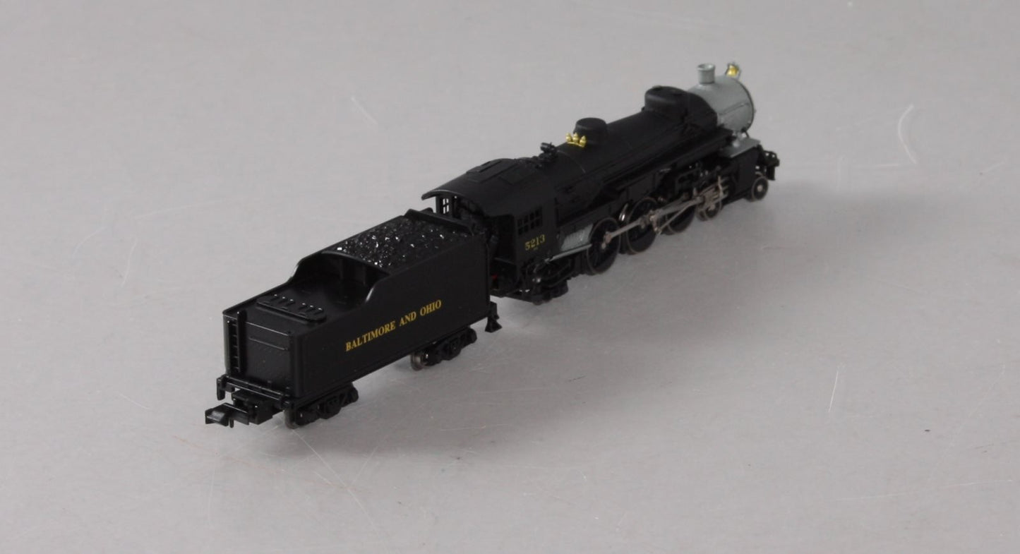 Model Power 7402 Die Cast USRA 4-6-2 Baltimore & Ohio Steam Locomotive & Tender
