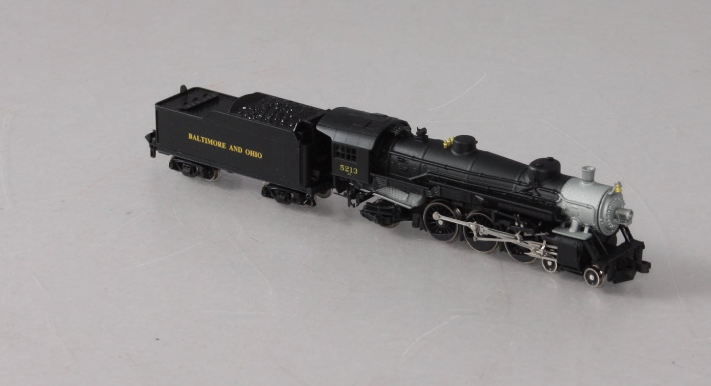 Model Power 7402 Die Cast USRA 4-6-2 Baltimore & Ohio Steam Locomotive & Tender