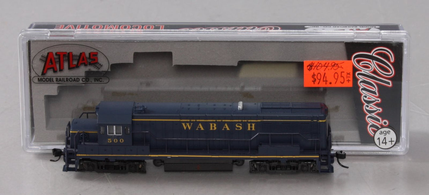 Atlas 44528 N Scale Wabash U25B Ph2A w/o Decoder #500