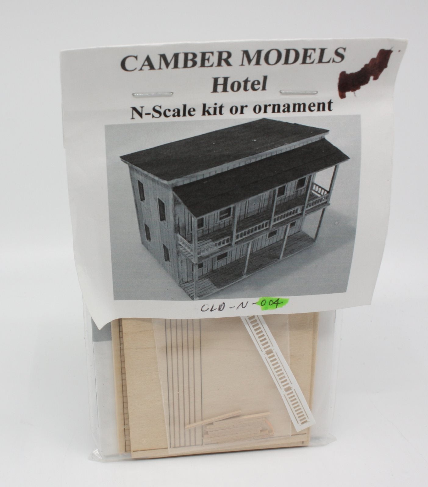 Camber Models 004 N Scale Hotel Kit