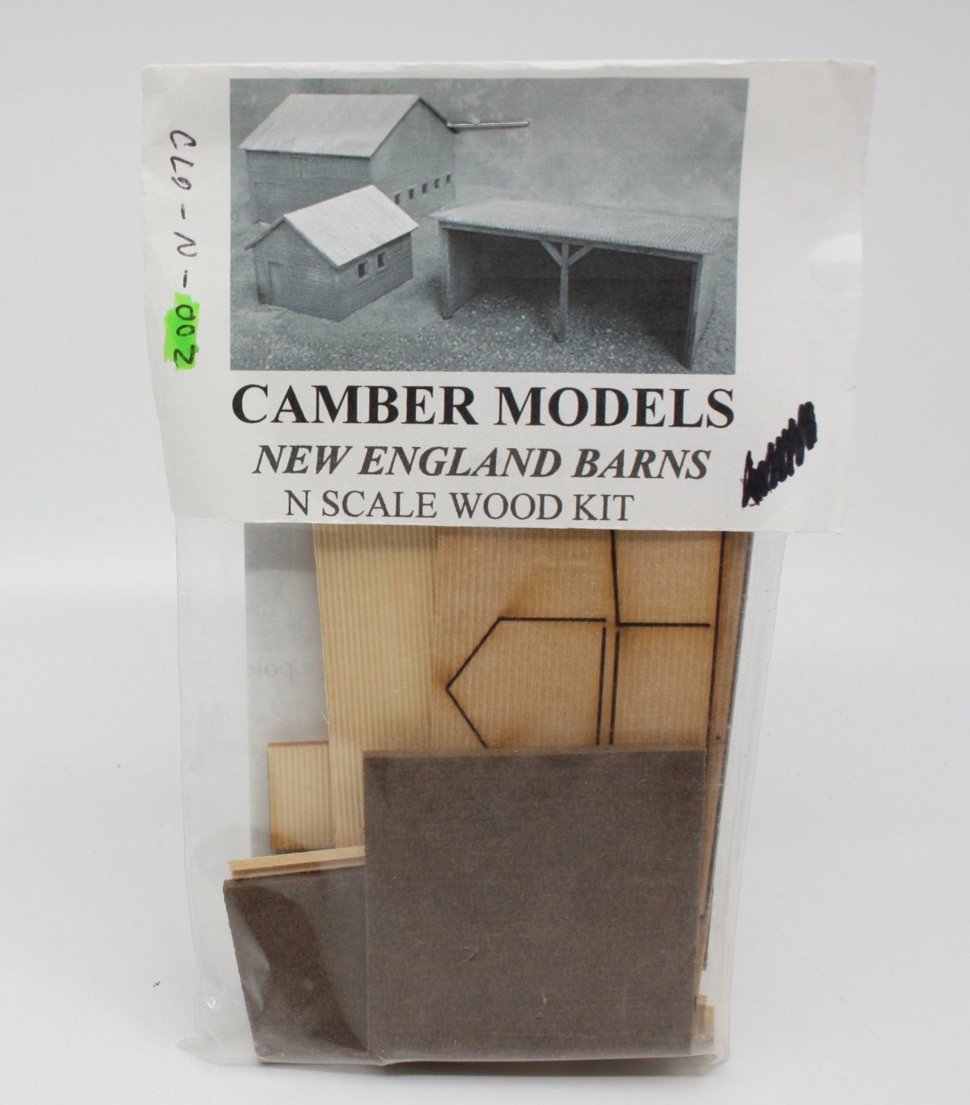 Camber Models 002 N Scale New England Barns