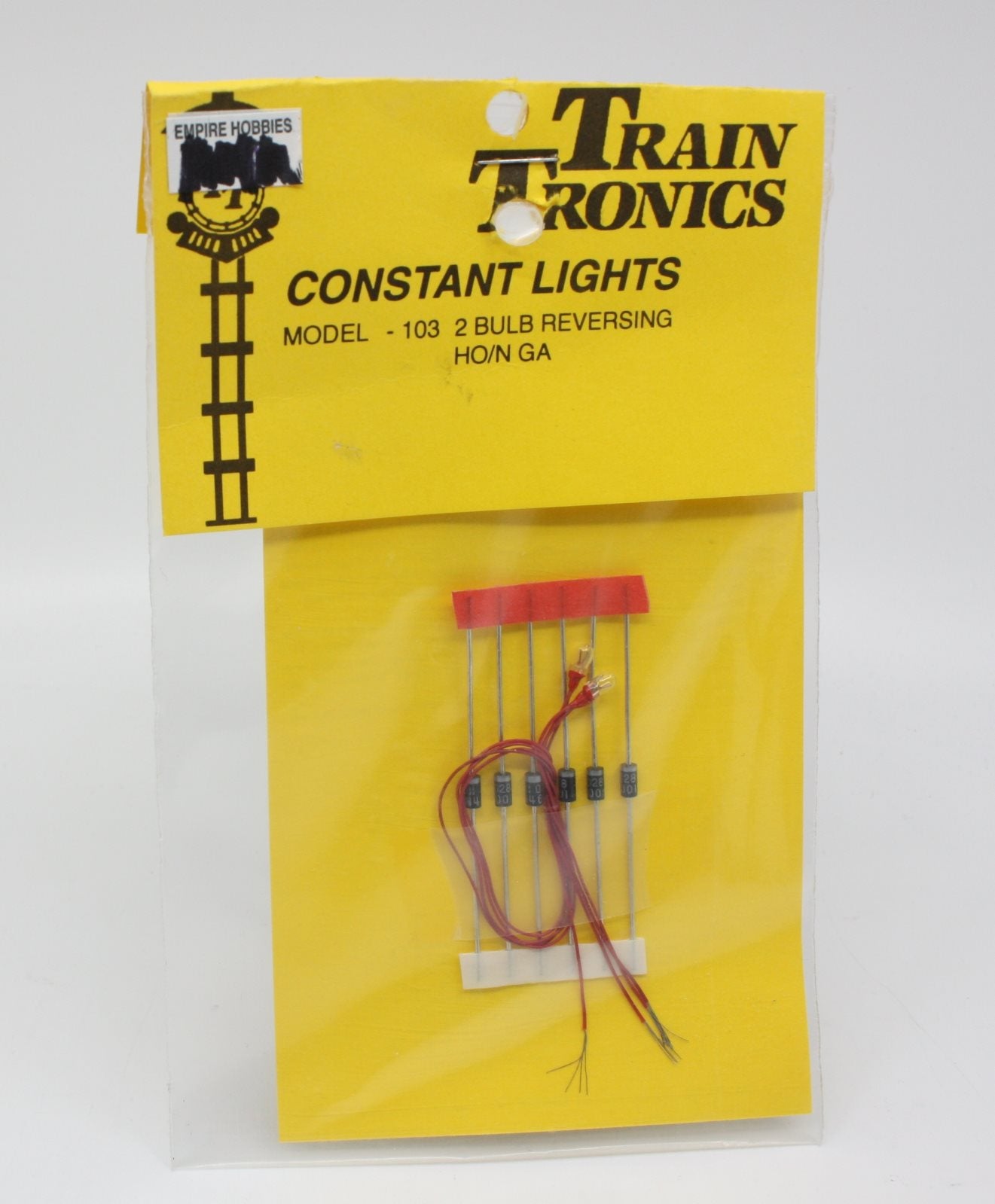 Train Tronics 103 HO/N Scale 2 Bulbs Constant Lights Reversing GA