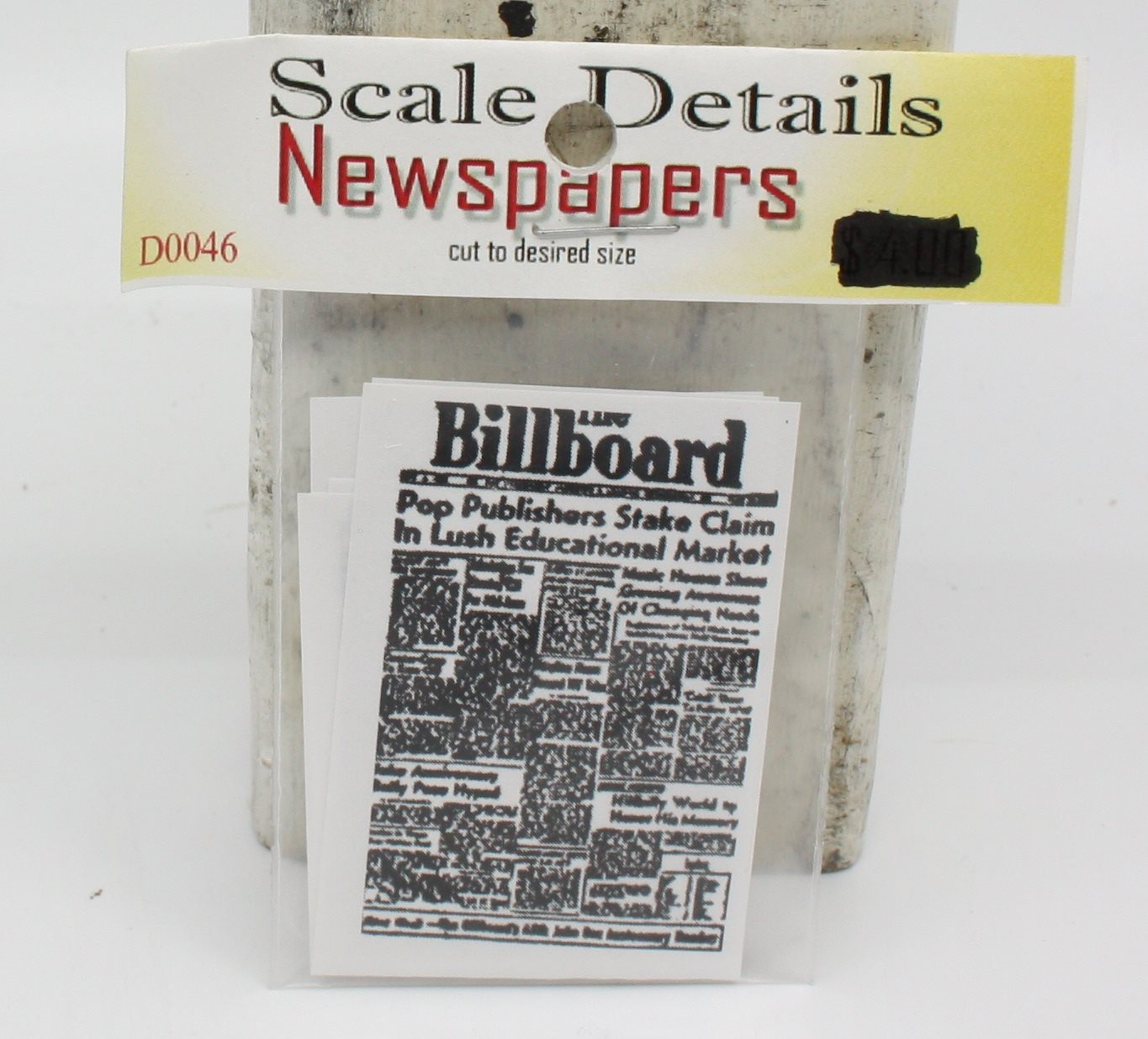 Model Tech Studios D-0046 Any Scale Newspapers