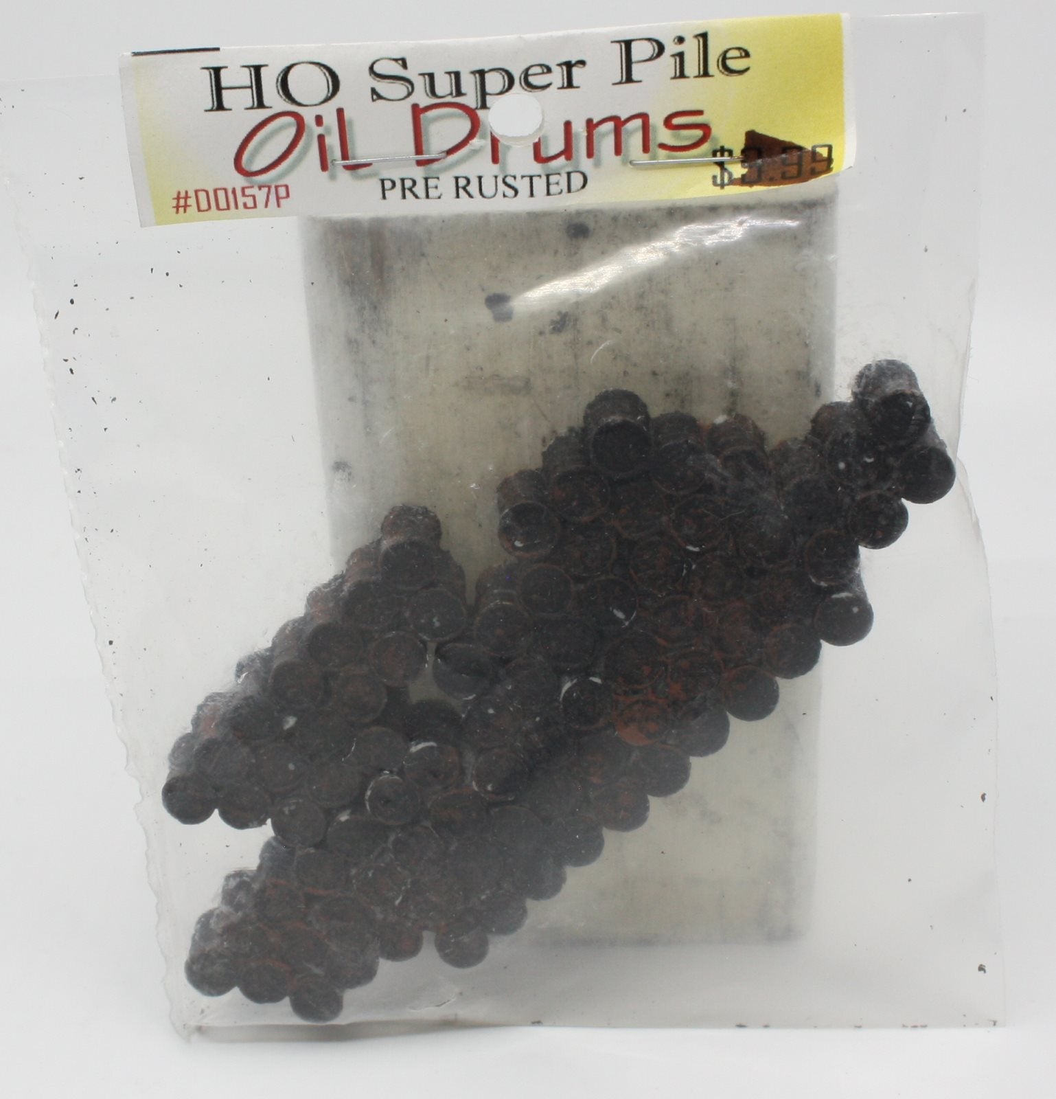 Model Tech Studios DD157P HO Pre Rusted Oil Drums