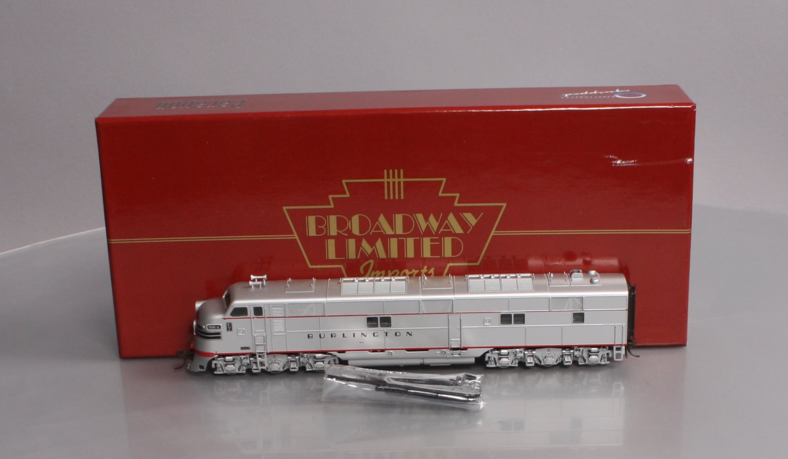 Broadway Limited 619 HO CB&Q EMD E7A Diesel Locomotive #9916A w/ DC/DCC/Sound