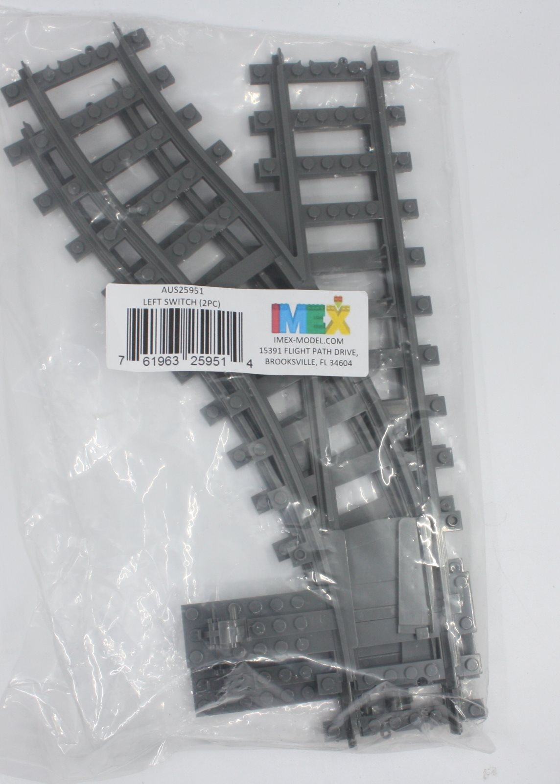 Imex 25951 Left Hand Switch Turnout (Pack of 2)