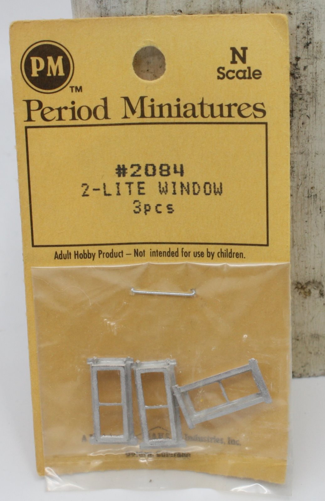 Period Miniatures 2084 N Scale 2-Lite Window