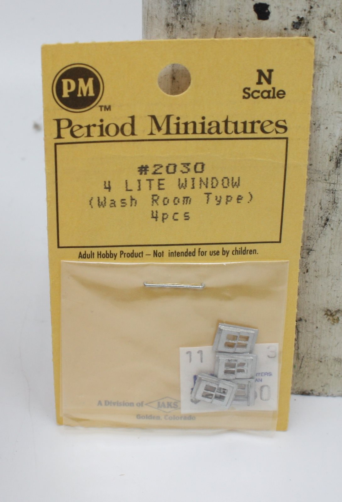 Period Miniatures 2030 N Scale 4 Lite Window